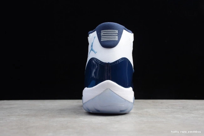 Rep Husky 378037-123 Retro Jordan Midnight Air 11 Navy 0809